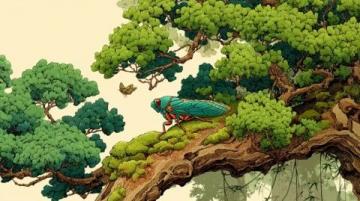 鄉村夏夜捕蟬記：舌尖美味與童年回憶