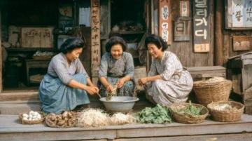 這是1945年11月份的一組珍貴老照片，拍攝于重慶路邊的一家小吃店