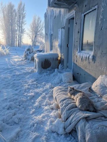 行走在祖國最北邊的冰天雪地里（一）