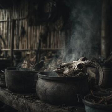 清晨五點的鄉(xiāng)村美味:奶奶親手制作蔥油餅與羊棒骨湯