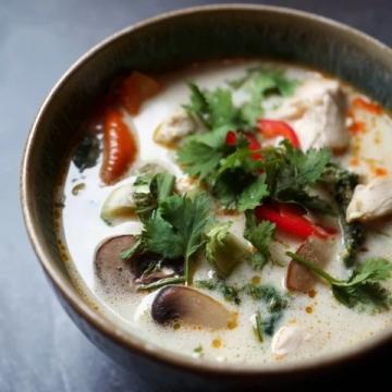 經典法式奶油雞菇燉湯