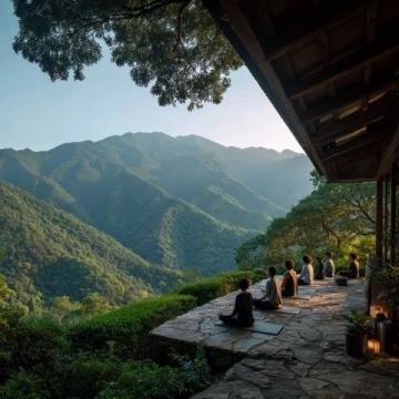 陳龍居士考察鶴山橫江后山風水:探討鐘氏家族墓穴選址問題