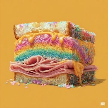 孩子制作出驚艷的美式三明治,令人垂涎欲滴!
