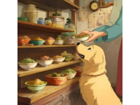 飼養(yǎng)員為動物準(zhǔn)備特制美食