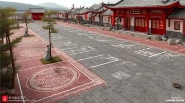 樂山嘉興路美食街啟動大規模道路整修，預計10月煥新貌