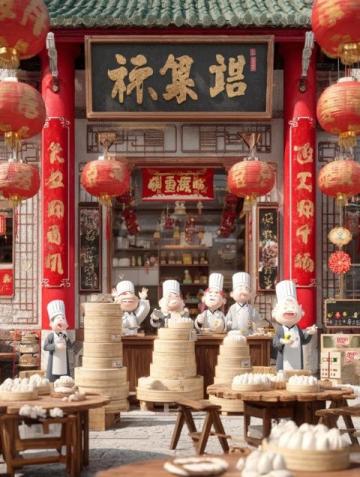 珠海城區內蒙古風味小吃店