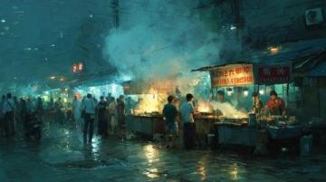 懷遠夜市煙火深處的味覺記憶
