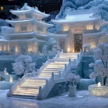 哈爾濱冰雪大世界將成為亞洲最大的冰雪主題公園,總面積達100萬平方米