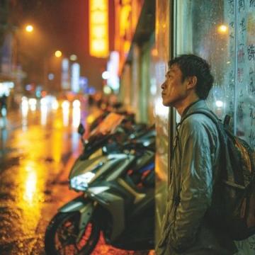 雨中同安美食之旅:手機攝影捕捉緣分瞬間