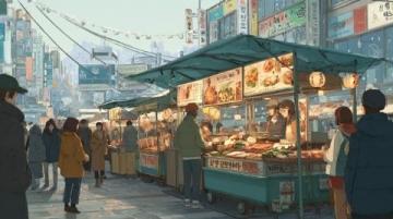 真的好喜歡小吃街