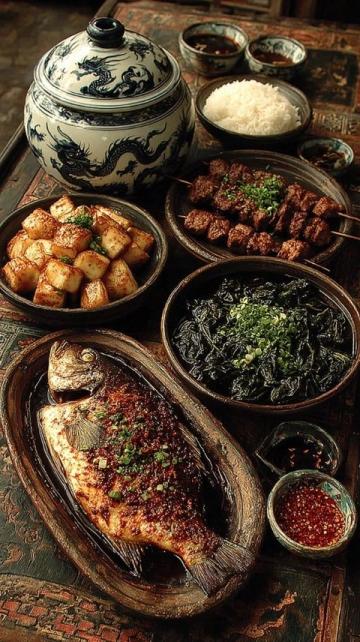 大涼山深處的美味佳肴