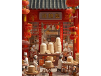 坐落于延安路上的美食店,羊頭、羊蹄子口水淋漓
