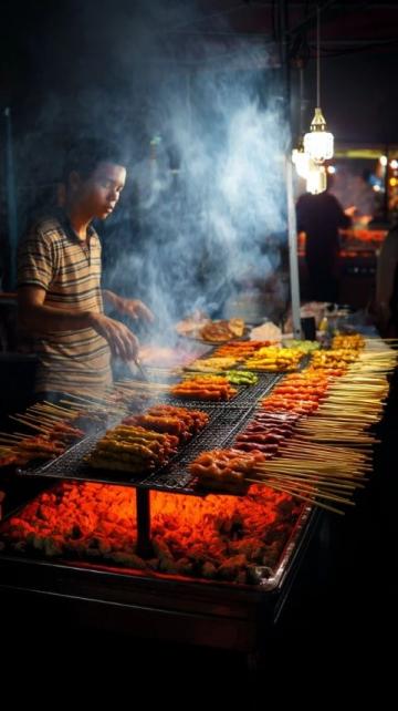 **1.多元美食體驗夜市小吃與特色料理**