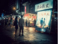 
大連星海公園旁西門老街：美食夜市繁華再現，探尋老街舊時光