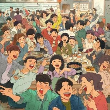 家人們，大年初五在揚州迎財神，我們一家十多口人在揚子江中路的湘悅船家菜聚了個餐