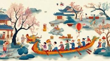 粵村端午龍舟賽奪冠瞬間，麥家榮耀時刻！