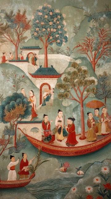 外國友人體驗賽龍舟蘇州河上的文化紐帶與激情碰撞：中外友好在龍舟上熱烈相聚。