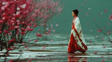 梅花盛開如畫，打造現實中的世外桃源