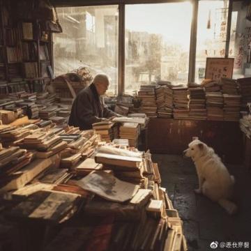 在上海，一定是要看書和吃美食的