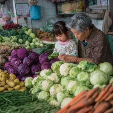 圖廣西小鎮街天實錄：熱鬧市集、地道美食，感受淳樸的民俗風情與生活韻味