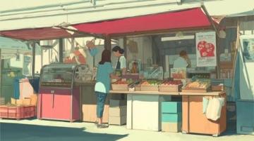 真的好喜歡小吃街