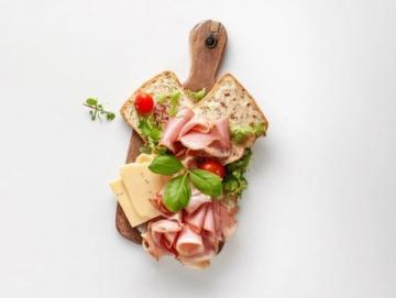 孩子最愛微酸火腿肉松面包，餡多味美！