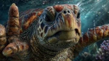 清晨陽光下的溫馨采購:野生甲魚的故事