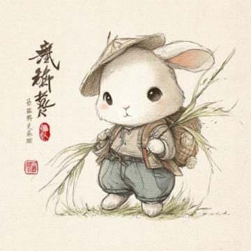 兔年吉祥早餐：瑞兔年饃配米菲兔湯圓迎新春