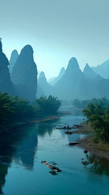陽(yáng)朔：山水間的詩(shī)意畫卷