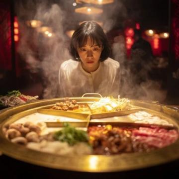 毛曉彤重慶天臺火鍋(毛曉彤同款天臺火鍋天臺愛情故事超浪漫)