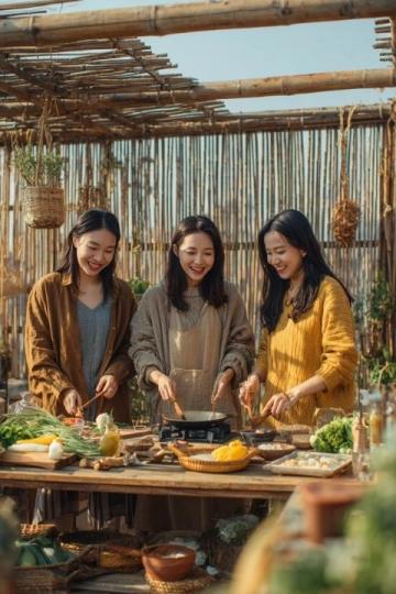 歡樂美食，歡樂濱都，在金秋的九月，迎來濱都美食廣場5周歲了！