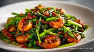 紅燒日本豆腐大蝦青豆做法詳解