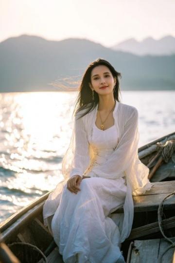 一名伊朗美女網(wǎng)紅在游覽桂林后，感慨萬(wàn)千的落淚了