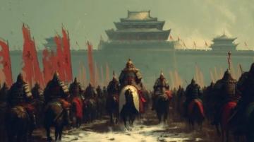 蒙古鐵騎避開關隘，巧妙穿行，橫掃金國都城，宣告其悲劇性終結