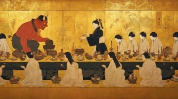 紅樓夢第四十一回：劉姥姥與林黛玉、司馬相如等人一同用餐時飲酒。