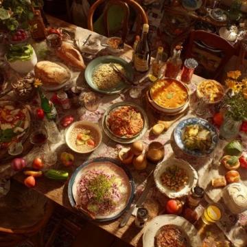 新年臨近,家家戶戶忙于準備豐盛年夜飯