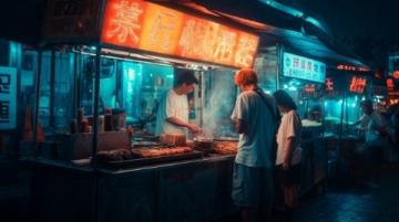 豬雜粥廣東人才懂的暗號(hào)!!大石宵夜檔走起