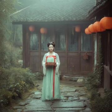 穿漢服品味湖湘特色美食