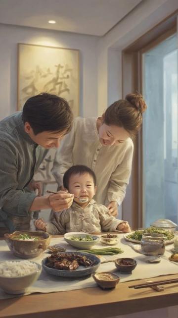 郝劭文妻子二胎生子，曬兒子吃雞腿照笑翻網友