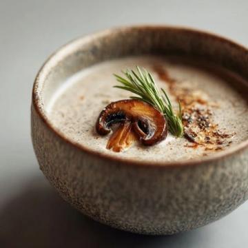 經典法式奶油雞菇燉湯