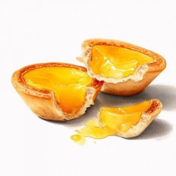 空氣炸鍋自制千層酥皮蛋撻：外酥內(nèi)嫩，簡單食譜