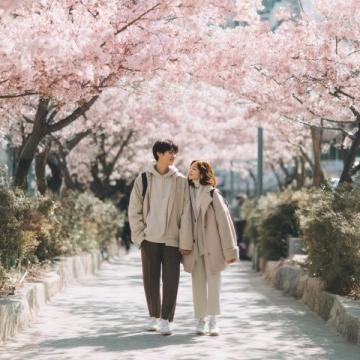 秦孟祿夫婦回高密賞梨花,共游春日美景故鄉(xiāng)情深