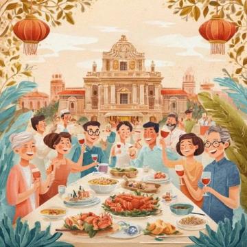 廈門驚現(xiàn)閩菜版清明上河圖