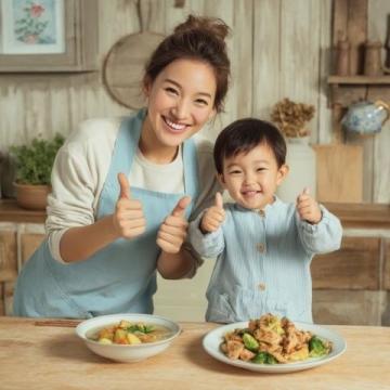 郝劭文妻子二胎生子，曬兒子吃雞腿照笑翻網友