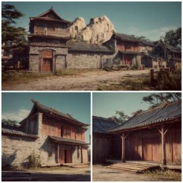 陽泉桃林溝民俗文化園(陽泉郊區(qū)桃林溝的桃河民俗文化園,已經(jīng)建成很多年了,每次去桃林)