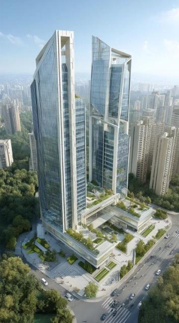 萬豪酒店入駐成都商業核心，毗鄰交子雙塔