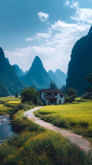 夕陽下的匆匆一瞥：廣西靖西鵝泉景區(qū)之旅