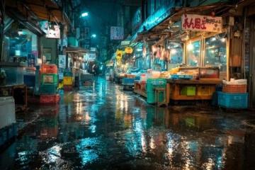 浙江舟山沈家門漁港夜排檔之旅：品嘗新鮮海鮮，感受地方特色