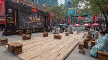 蘇州鳳凰廣場，作為蘇州市區內一個融合了文化、休閑與美食的綜合性商業地標