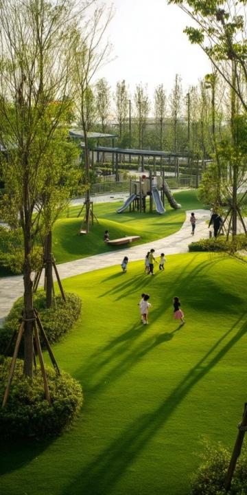 藏不住啦！北京周末新聚點(diǎn)通州綠心公園
